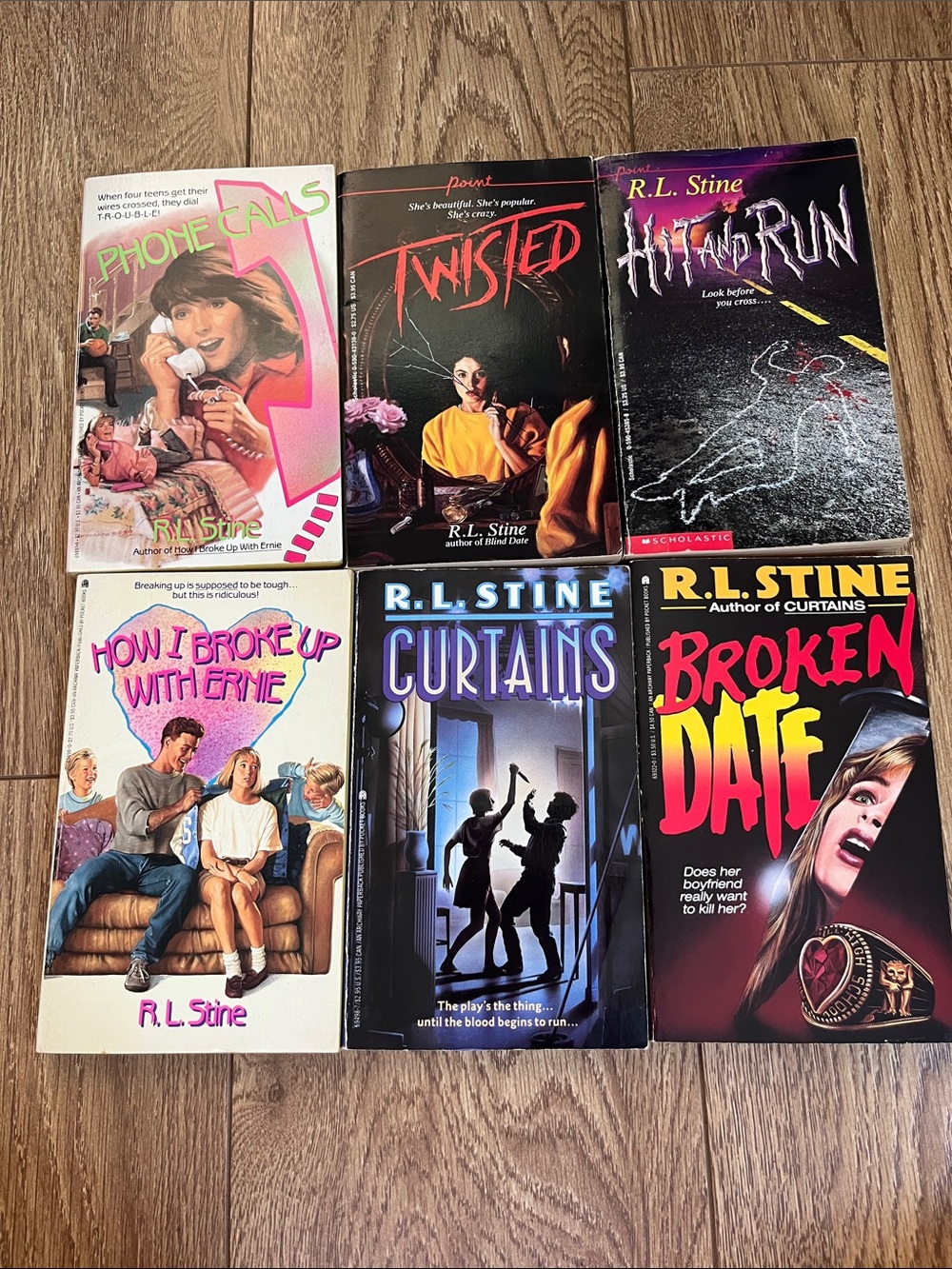 Vintage R.L. Stine Book Lot